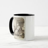 一連のプリントのdepiからの台所の怠惰、 マグカップ (正面左)