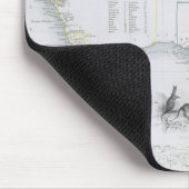 一連の世界地図からのオーストラリアは、bを出版しました マウスパッド (コーナー)