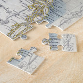 一連の世界地図からのパタゴニアは、bを出版しました ジグソーパズル (側面)