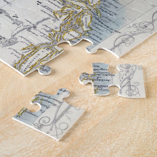 一連の世界地図からのパタゴニアは、bを出版しました ジグソーパズル (側面)