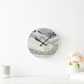 一連の世界地図からのパタゴニアは、bを出版しました ラウンド壁時計 (ホーム)