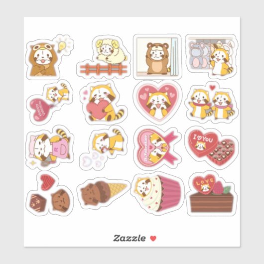 一連の愛 シール (シート)