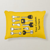 一連の鍵 アクセントクッション (正面)