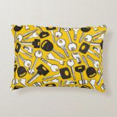 一連の鍵 アクセントクッション (裏面)