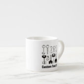 一連の鍵 エスプレッソカップ (正面右)