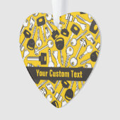 一連の鍵 オーナメント (正面)