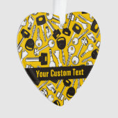 一連の鍵 オーナメント (正面)