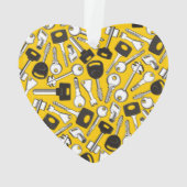 一連の鍵 オーナメント (裏面)