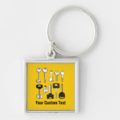 一連の鍵 キーホルダー (正面)