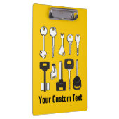 一連の鍵 クリップボード (右)