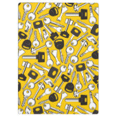 一連の鍵 クリップボード (裏面)