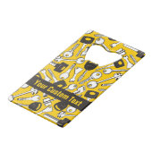 一連の鍵 クレジットカード栓抜き (正面アングル)