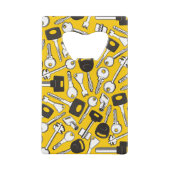 一連の鍵 クレジットカード栓抜き (裏面)