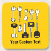 一連の鍵 コースター (正面)