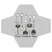 一連の鍵 サッカーボール (フラット)