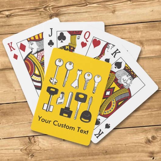 一連の鍵 トランプ