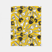 一連の鍵 フリースブランケット (正面)