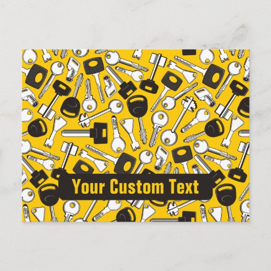 一連の鍵 ポストカード (正面)