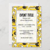 一連の鍵 マグネット招待状 (正面)