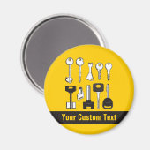 一連の鍵 マグネット (正面/裏面)