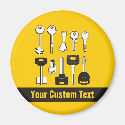 一連の鍵 マグネット (正面)