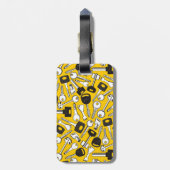 一連の鍵 ラゲッジタグ (裏面縦)