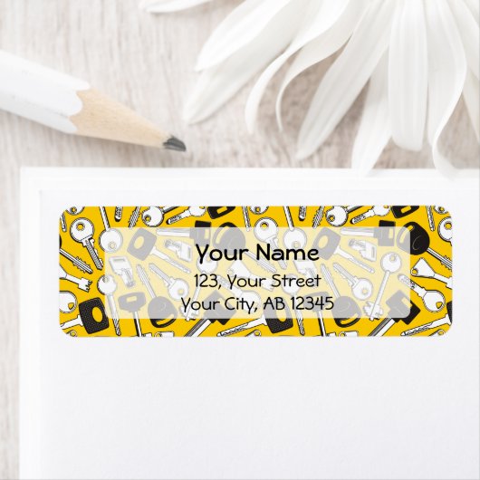 一連の鍵 ラベル (インサイチュ)