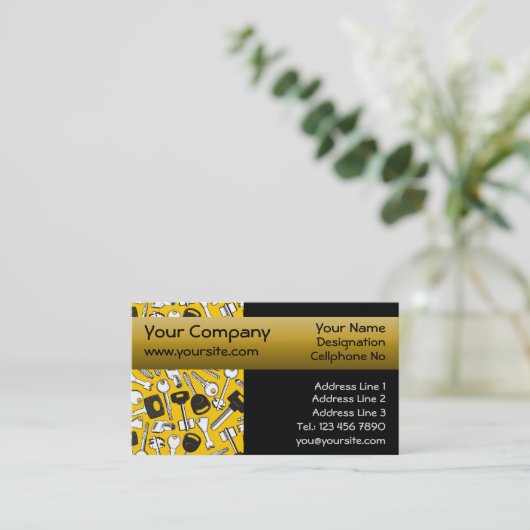 一連の鍵 名刺 (スタンド正面)