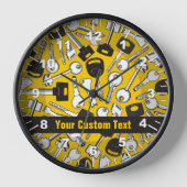 一連の鍵 壁時計 (正面)