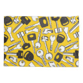 一連の鍵 枕カバー (裏面)