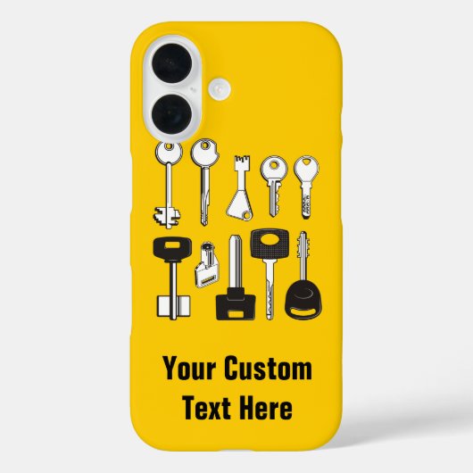 一連の鍵 Case-Mate iPhoneケース (裏面)