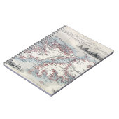 一連のWからのフォークランド諸国そしてパタゴニア、 ノートブック (左側)