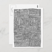 一連続線 ポストカード (正面/裏面)