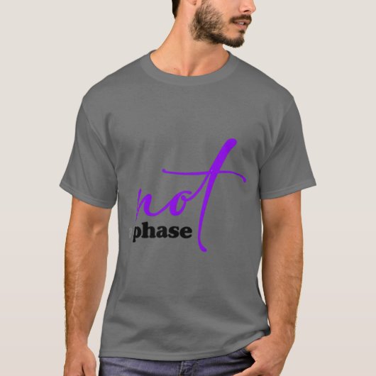一過性のものではない Tシャツ (正面)