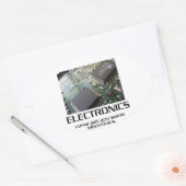 一部のエレクトロニクス。 楕円形シール (封筒)