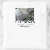 一部のエレクトロニクス。 長方形シール (バッグ)