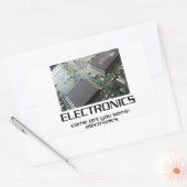 一部のエレクトロニクス。 長方形シール (封筒)