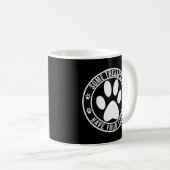 一部のセラピストは4本の脚を持っている コーヒーマグカップ (正面右)