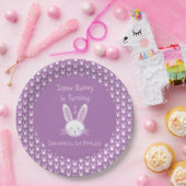 一部のバニーがワン誕生日紙プレート ペーパープレート (パーティー)