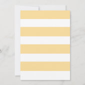 一部のバニーが途中の男女兼用ベビーショウ 招待状 (裏面)