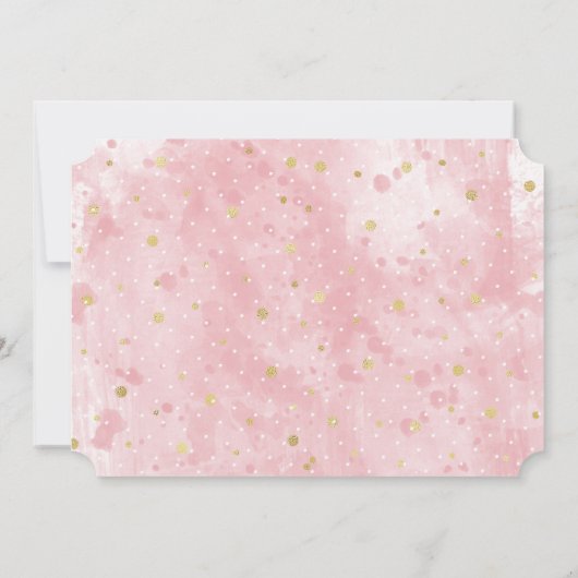 一部のバニーが2歳の誕生日を招待状 招待状 (裏面)