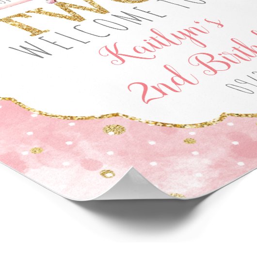 一部のバニーが2歳の誕生日を迎える ポスター (角)