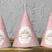 一部のバニーが4歳の誕生日を迎える パーティーハット