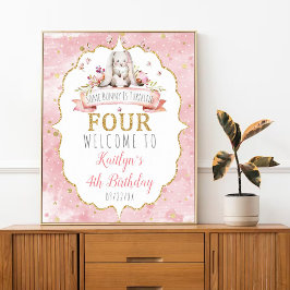 一部のバニーが4歳の誕生日を迎える ポスター