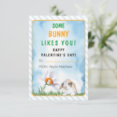 一部のバニーはあなたを好むバレンタインデー教室 招待状 (スタンド正面)