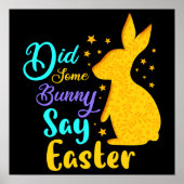 一部のバニーはイースターと言った ポスター (正面)