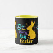 一部のバニーはイースターと言った マグカップ (中央)