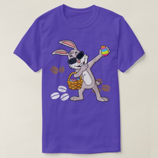 一部のバニーはコーヒおもしろいーのイースターバニーのウサギが必要 Tシャツ (デザイン正面)