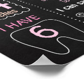 一部のバニーは、1つのエステル誕生日の標識を回している ポスター (角)