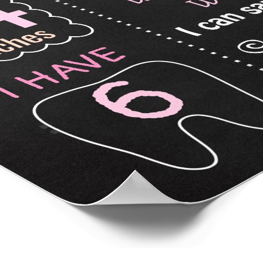 一部のバニーは、1つのエステル誕生日の標識を回している ポスター (角)